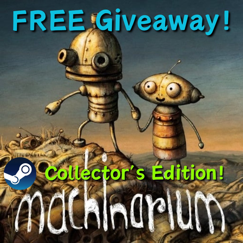 PandaGirl_GC's tweet photo. Hey there, You! We made it to 800 subscribers! That means it's giveaway time again and this time it's Machinarium: Collector's Edition! Go to Gleam to enter: https://t.co/q7Dxy8p8ku 
#Giveaway #amanitadesign #indiegame https://t.co/UcTNx27JPU