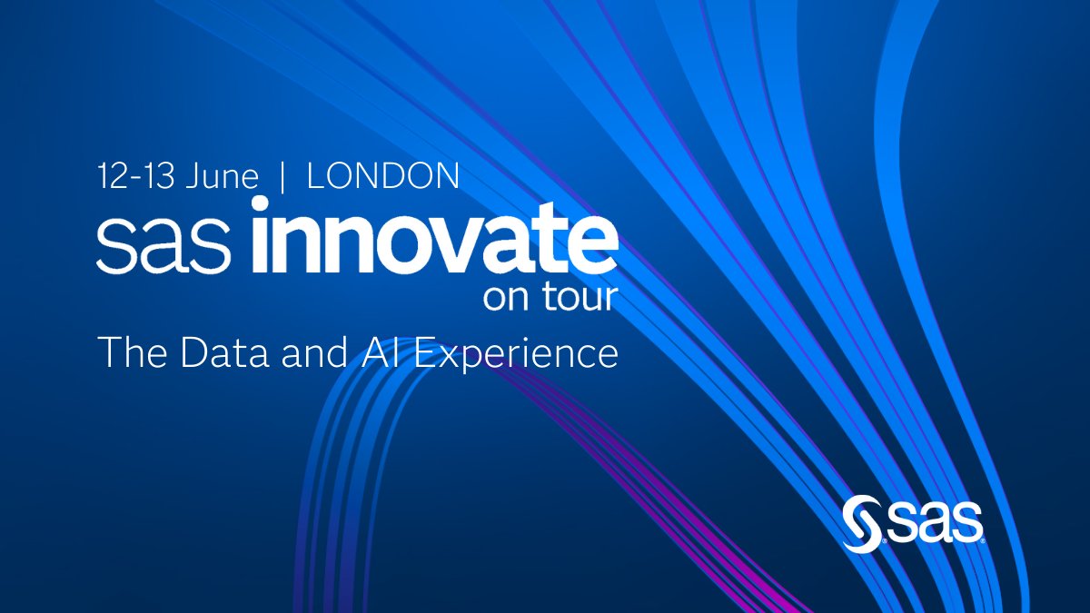 SASSoftwareIE's tweet image. We&apos;re excited about what&apos;s in store over 2 days at SAS Innovate on Tour in London next week. Promises to be an exciting event for everyone, including customers, partners and SAS users! 2.sas.com/6015e0yB1
2.sas.com/6016e0yBG