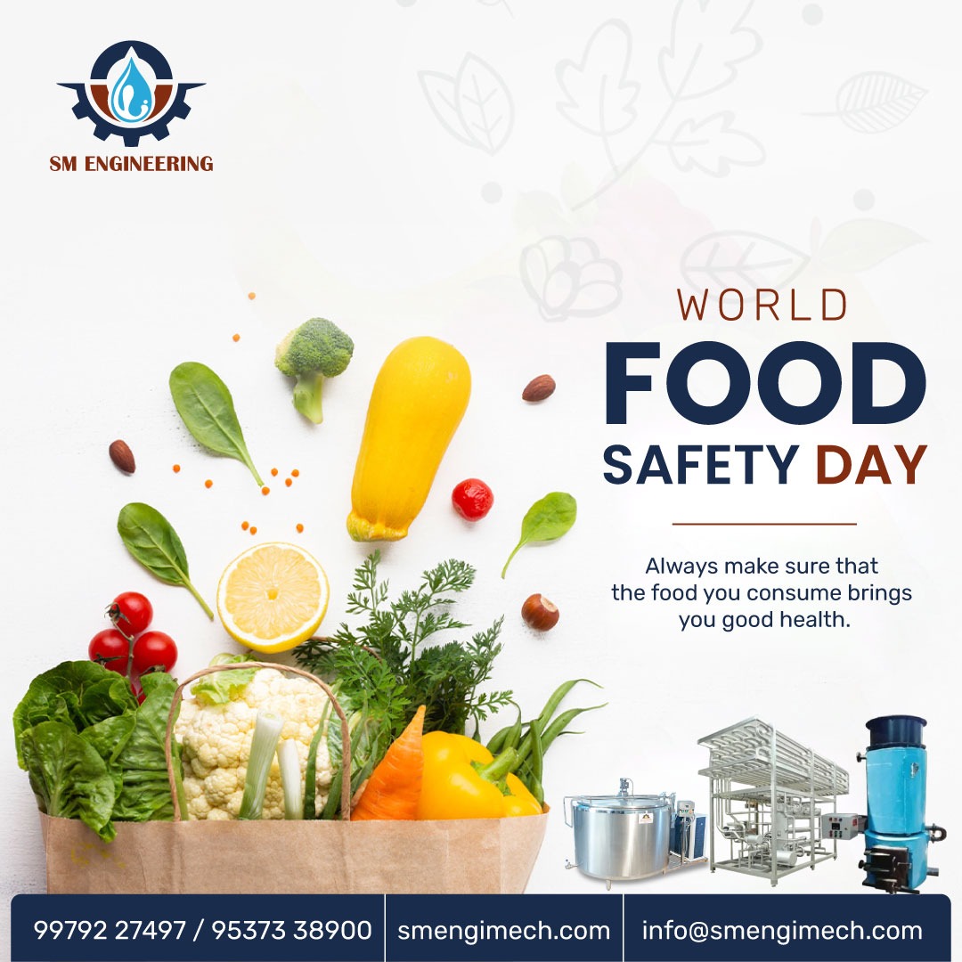 smengineering23's tweet photo. Did you know that the safety of your food can impact your overall well-being? π½οΈπ‘οΈ Celebrate World Food Safety Day by choosing nutritious, safe, and healthy food options! π₯ Your health starts with what you eat!
#smengineering #worldfoodsafetyday #foodsafety #healthyeating https://t.co/zv9EeYTceE