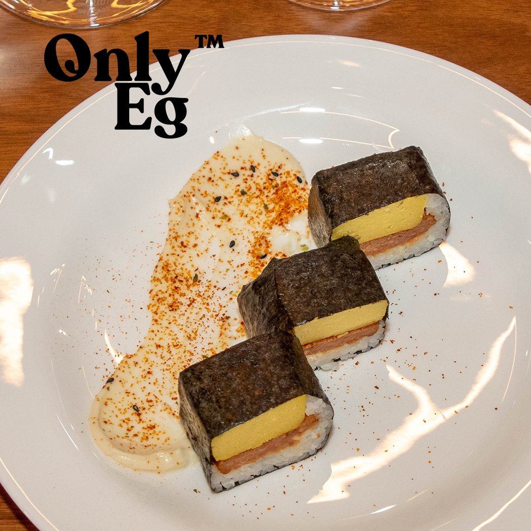 onlyegsg's tweet photo. OnlyEg tamagoyaki is here to delight your taste buds with its authentic flavour to your plate while being kind to the planet. Perfect for sushi lovers who care about the planet! 🌍✨

#onlyeg #alternativeegg #plantpowered #sushi https://t.co/PlqrD4GWZY