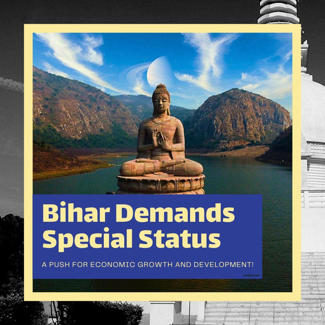 TSYPIndia's tweet photo. Bihar deserves special status for accelerated development &amp; upliftment of its people. With unique challenges like poverty, infrastructure deficits, &amp; historical neglect, special status is not just a necessity but a lifeline for Bihar's growth &amp; prosperity. #BiharSpecialStatus https://t.co/dGAeLIhdeA