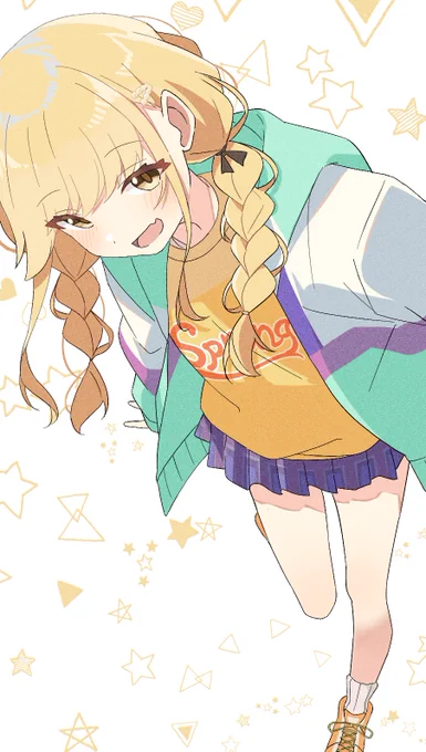 ことねさんのグイっと覗き込むポーズがとても好きです#学マス 