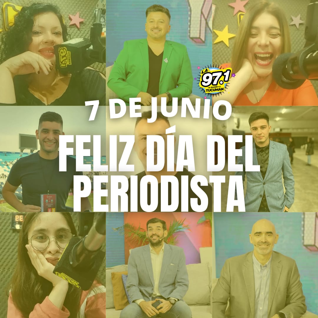 RadioTucuman971's tweet photo. Profesionalismo y donde palabras se hacen grandes en la voz de quienes aman la verdad. Feliz día a los periodistas de 'La 97.1 Radio Tucumán'
#Tucumán #Radio #Rtuc #Periodistas #Día
📲 https://t.co/TLDygvx8Ev
@AliciaCHerrer @Alfredotuc
@MarceAlcortaok @HernanAOliver https://t.co/9b2ql9kggL