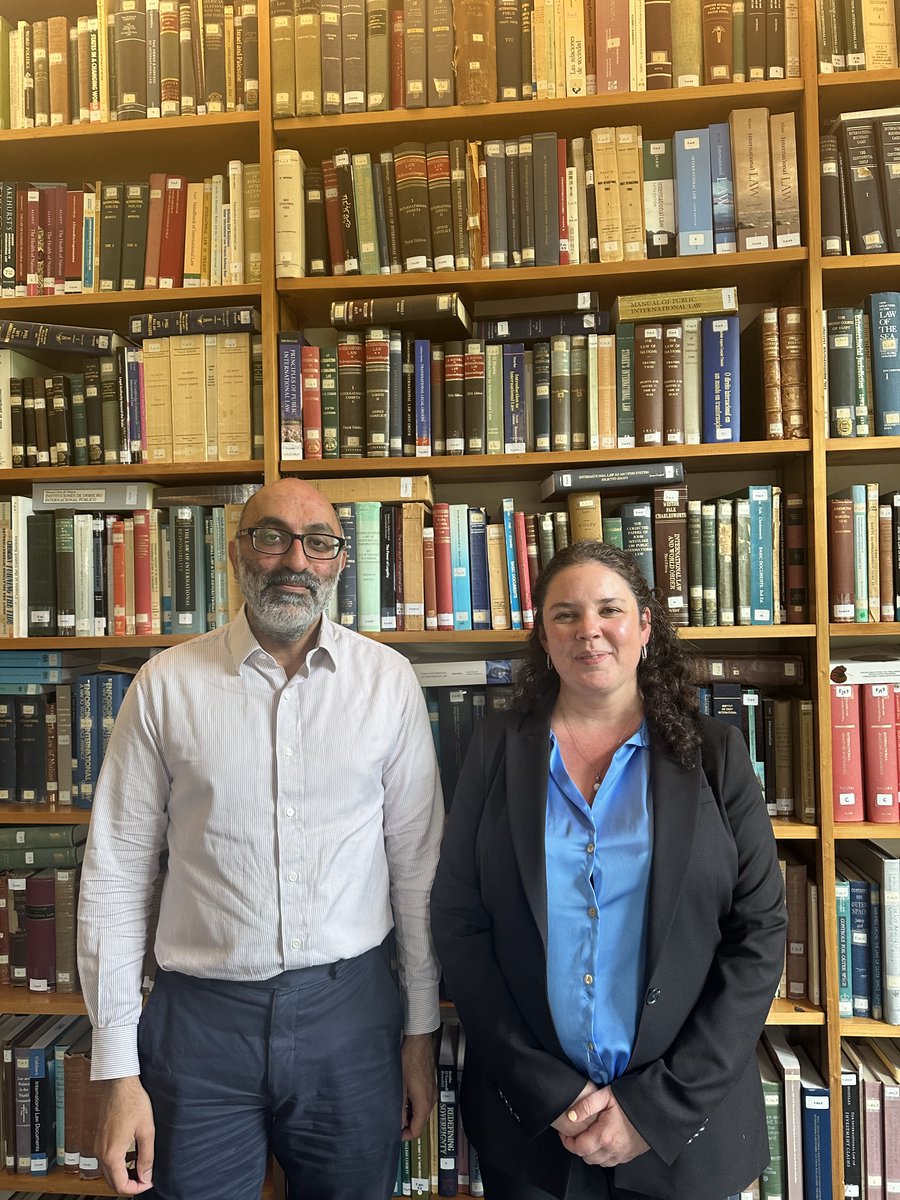 imogensaunders's tweet image. @Fordthought and I had a wonderful event on our Reconceiving Engagement with International Law project at Cambridge yesterday - many thanks to the @Lauterpacht_Ctr and @ANU_Law super alumni @GillisMatilda (here with her fellows photo at Corpus Christi) for hosting us.