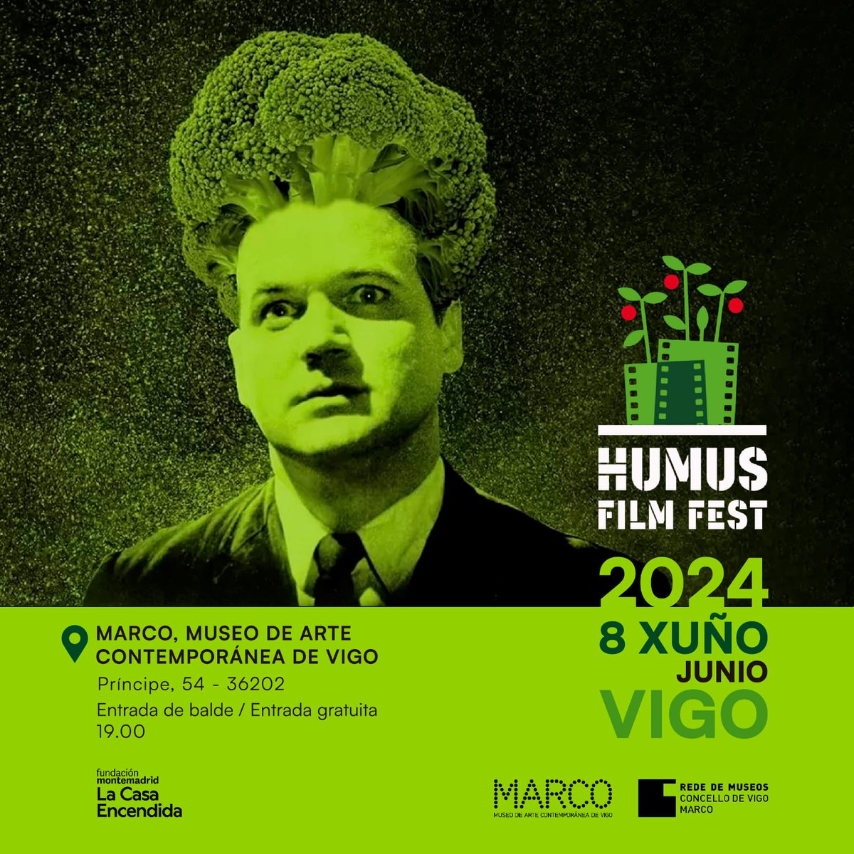 REHD_Mad's tweet photo. El #humusfilm de @LaCasaEncendida viaja al @MARCOVigo3 . Una selección de los mejores cortos de la historia del festival sobre agroecología, conexión campo-ciudad y nuevas ruralidades. Será el sábado 8 de junio a las 19:00 h. https://t.co/jFAsZpMZ7q