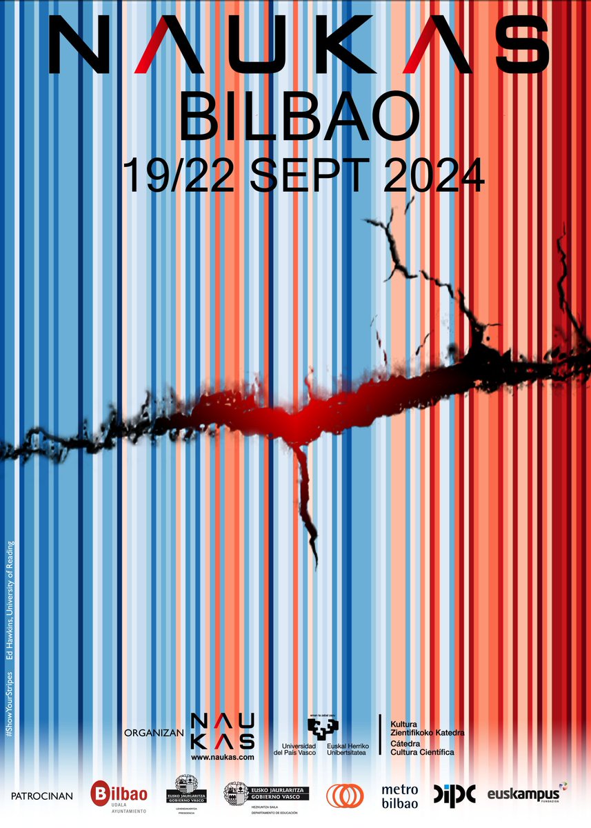 🔔🔔Ya está publicado el programa (provisional) de charlas de NAUKAS BILBAO 2024!!

Recuerda: 

Jueves 19 de septiembre – Naukas PRO

Viernes 20 y Sábado 21  – NAUKAS BILBAO 2024

Domingo 22  – NAUKAS KIDS

Todas las charlas aquí:
naukas.com/2024/06/07/387…