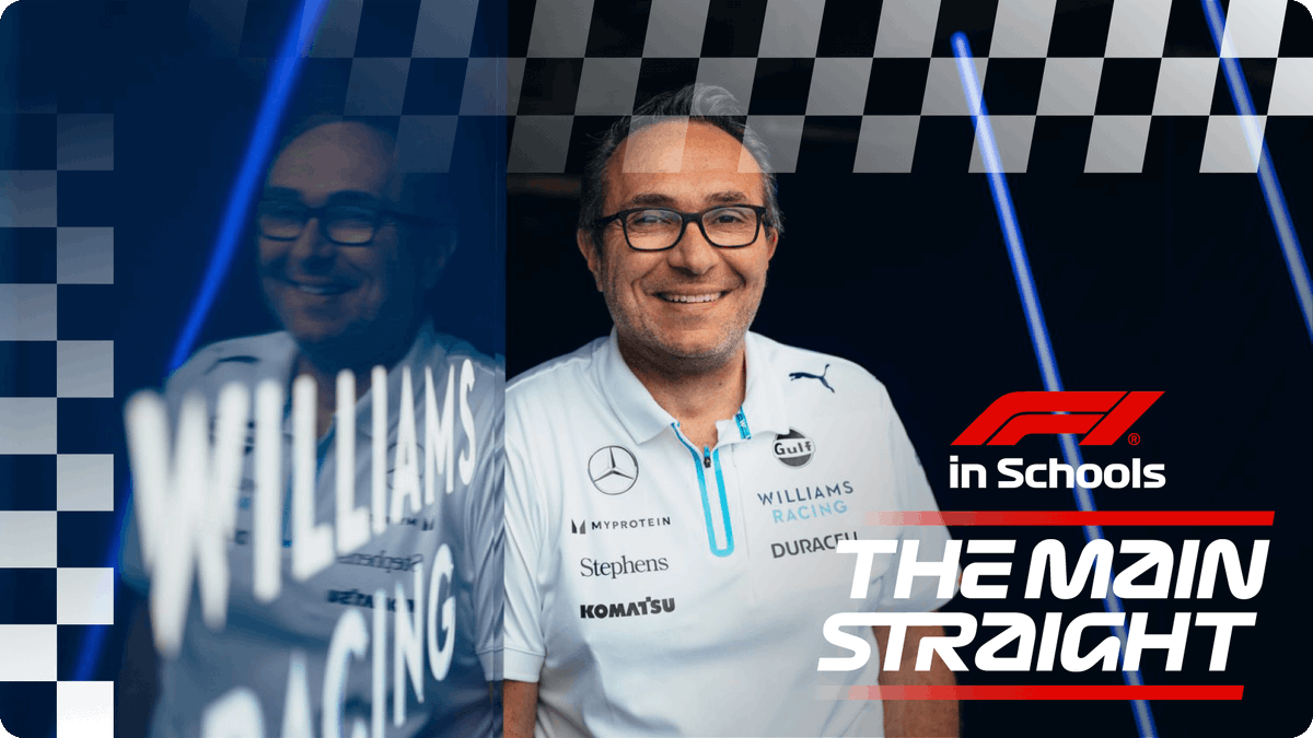 ✨ N E W I N ! ✨

In an incredibly exciting episode of The Main Straight, the official F1 in Schools podcast, host Tom Deacon speaks with Sven Smeets, Sporting Director at one of the world’s leading <a href="/F1/">Formula 1</a> teams, <a href="/WilliamsRacing/">Atlassian Williams Racing</a> 💙

Listen now at ow.ly/ItqE50SbfAS