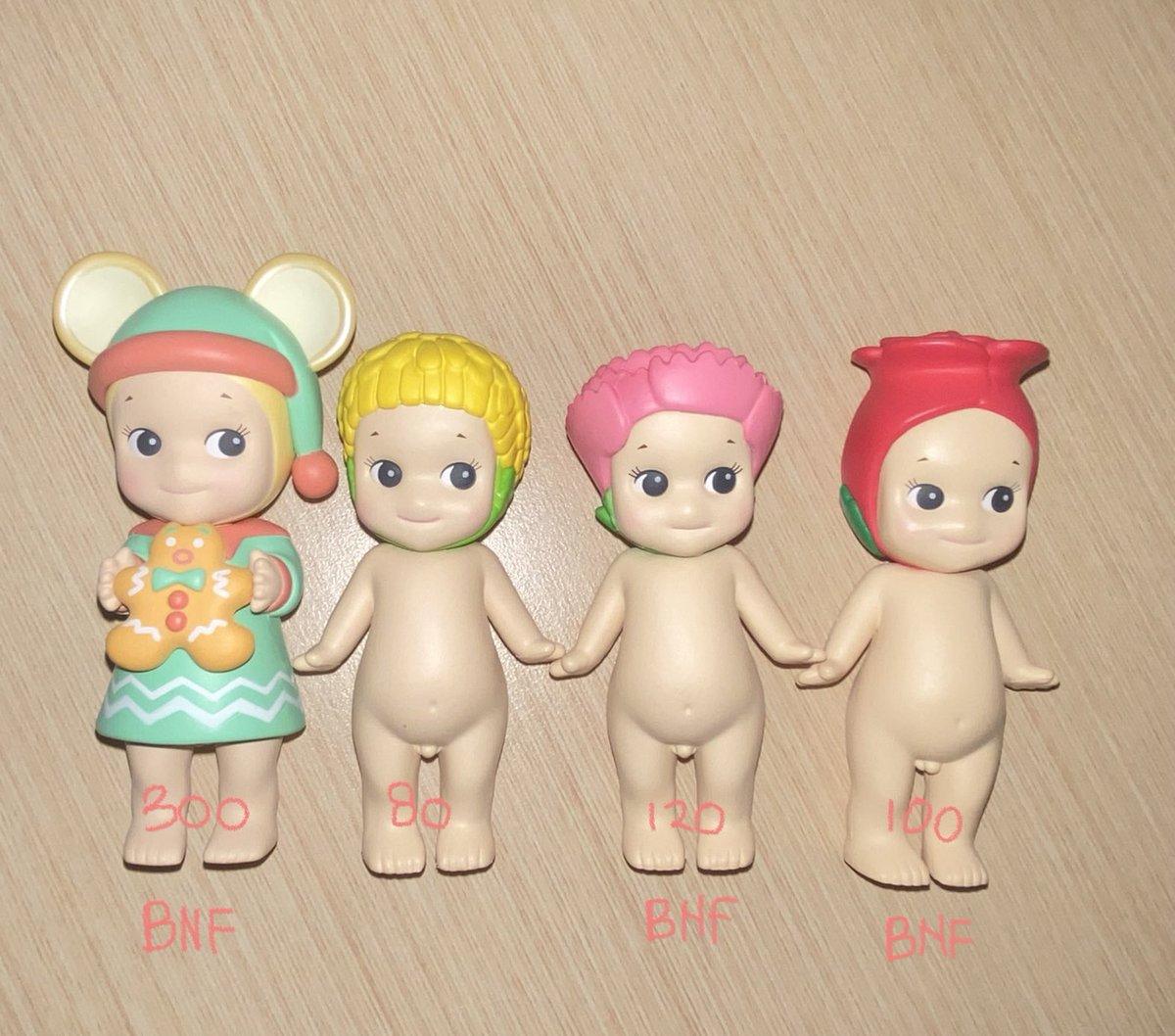 [like/rt appreciated]
WTS sonny angel
Choco pig (bnf) 750.000 [1:3]
Secret mouse dreaming (bnf) 300.000
Dandelions 80.000
carnation (bnf) 120.000
Rose (bnf) 100.000

⇒ Splitpay only
⇒ 📍Medan, Indonesia
⇒ fee pack included, fee adm 🚫