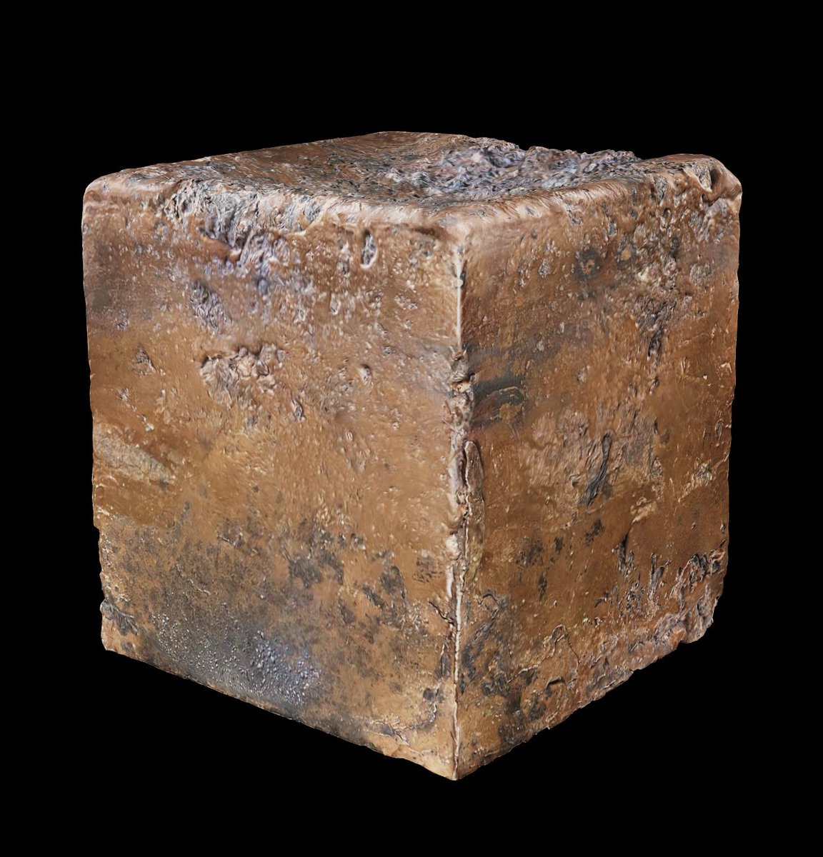 LucaGabinoeth's tweet photo. A $70k copper block valued at @ChristiesInc is inscribed in an ENTIRE Bitcoin block 🟫

This copper block is the result of the 10,000 CENTS by 
@sovrnart (RUTHERFORD CHANG) smelted and cast into a solid 68-pound copper block.

The Ordinal version of the physical block covers the Bitcoin block #839969.

CENTS explores the concept of value through the copper penny.

Over a century in circulation has rendered this lowly coin so ubiquitous that it is often seen as a worthless nuisance.

However, the United States Treasury states that a penny from any year is always worth exactly 1¢.

Interestingly, those minted in 1982 and earlier are made of copper and now have a metal value of approximately 3.1¢.

Acknowledging these value discrepancies, 10,000 copper pennies were taken out of circulation and meticulously documented.

Though originally created to be interchangeable, history has given each of these metal discs unique characteristics, now preserved as digital artifacts. 

Images of these 10,000 pennies are inscribed as ordinals on 10,000 satoshis, the smallest units of Bitcoin, while the physical coins are melted down and cast into a solid 68-pound copper block.

This copper block is then converted into a three-dimensional digital model and inscribed as a 4-megabyte ordinal, encompassing the entirety of Bitcoin block #839969.

Just as casting a copper ingot so dense and heavy makes it indestructible, inscribing this data on the blockchain creates an immutable digital monument.

As the traditional penny becomes obsolete and its production ceases, its value can be redefined through this unique digital set of 10,000 and the block that encapsulates their transformation.