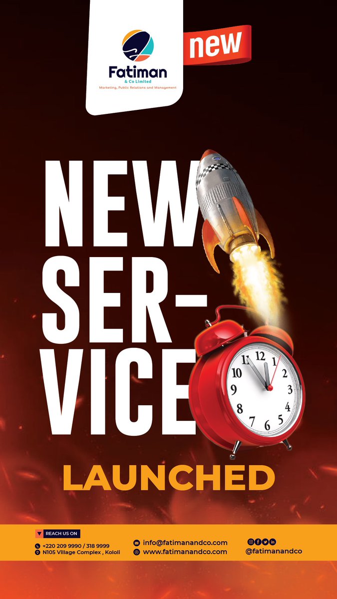 Today's the day! We're launching our new service. Join us on Instagram Live at 8:00pm  for the big reveal!

#fatimanandco #makingbrandsbetter #marketing #PR #socialmediamanagement #campaigns #events #communication #newservicelaunch