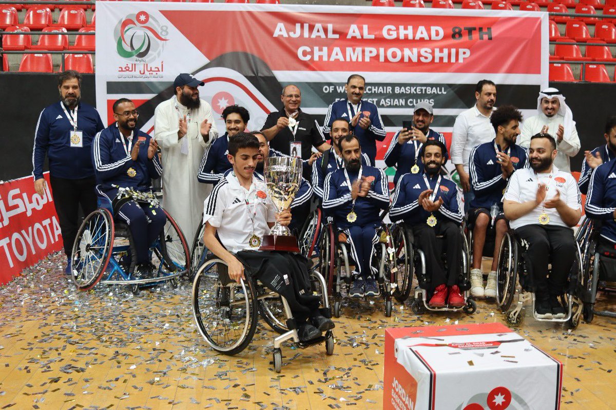 shafy_alhajry's tweet photo. لقطات الفرح بالفوز بكأس أندية غرب 

آسيا لكرة السلة على الكراسي 

المتحركه. https://t.co/NR6pBMQJN3