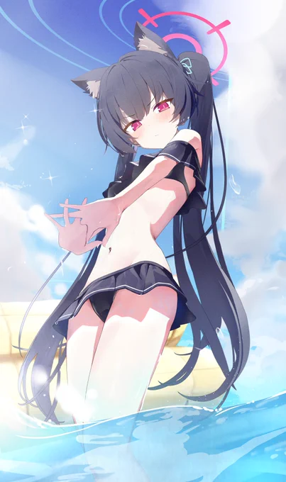 水着セリカ#ブルアカ 