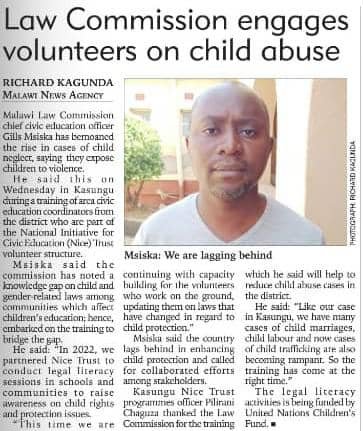 Malawi Law Commission tweet media