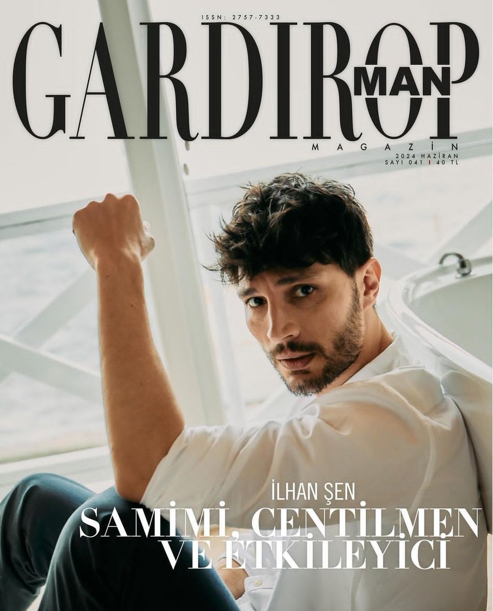 #İlhanŞen GARDIROP MAN yeni sayısında. 💥