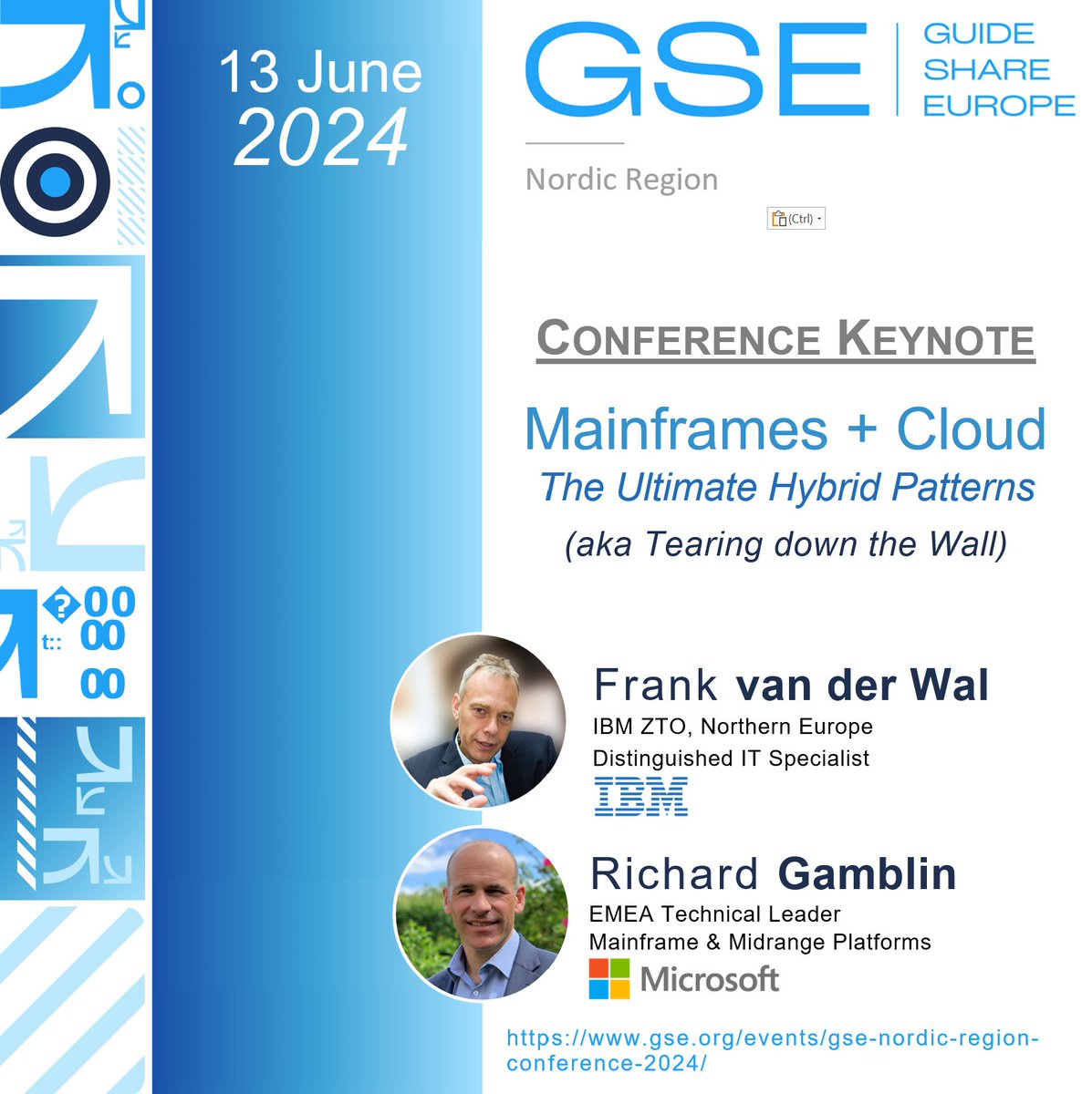 RichGx's tweet image. Delighted to be closing out the @GSEnordic Conference keynote with @thewalls, covering a panel on #AI to #zSystems &amp;amp; everything in between.
Are you going? Always happy to meet and discuss 👇