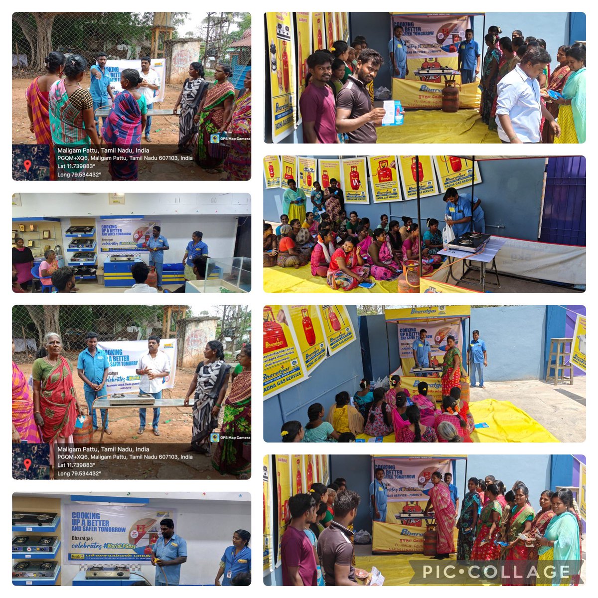 BPCLTanjore's tweet photo. WORLD LPG day conducted along with safety clinic all across Pondicherry SA https://t.co/RsVNcIgTnw