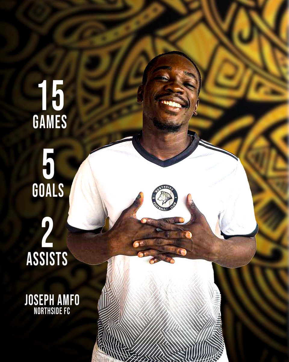 Ashesifabrizo's tweet photo. 🔥 Defender with the stats of a striker!🔥 

Joseph Amfo is a force to be reckoned with, boasting 5 goals and 2 assists in 15 games. This goal poacher has a great opportunity at the ÜSTÜN Awards Night!

 #ÜSTÜNAwards #JosephAmfo #DefensiveDynamo #GoalPoacher https://t.co/XhCxFjd4xb