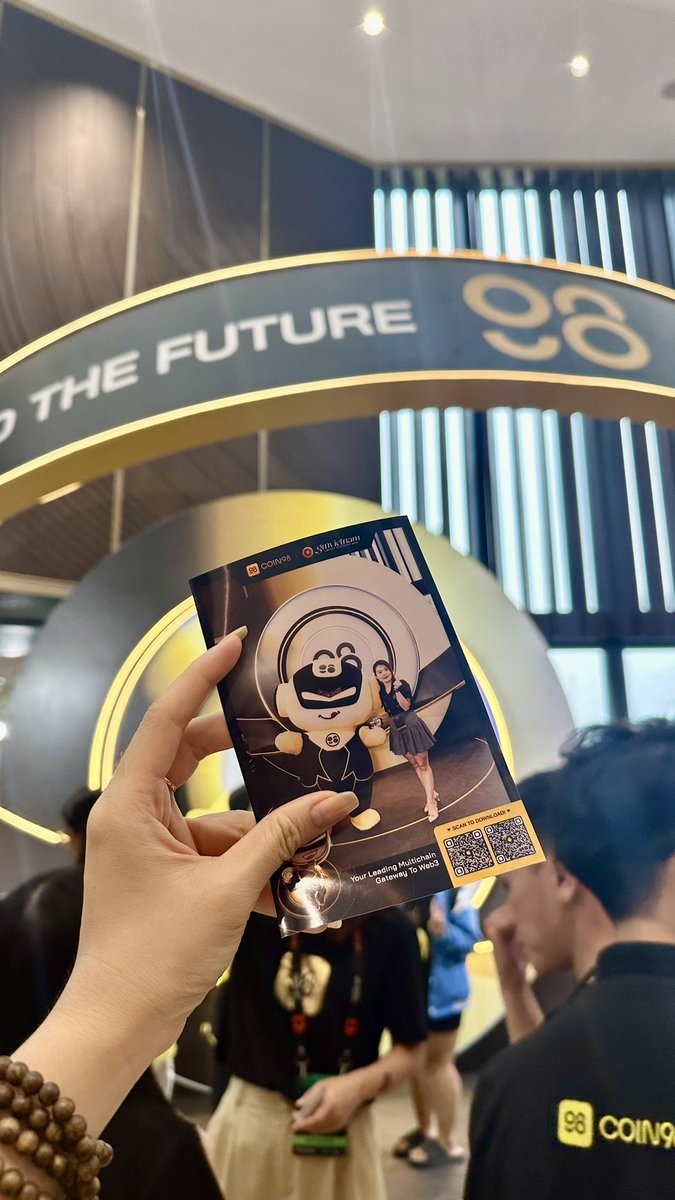 lyn_c98's tweet photo. Next journey at @gmvn_official
Make sure that you drop in our @coin98_wallet and receive stunning gift
#gmcoin98 #leadingmultichain https://t.co/dVikPgabPN
