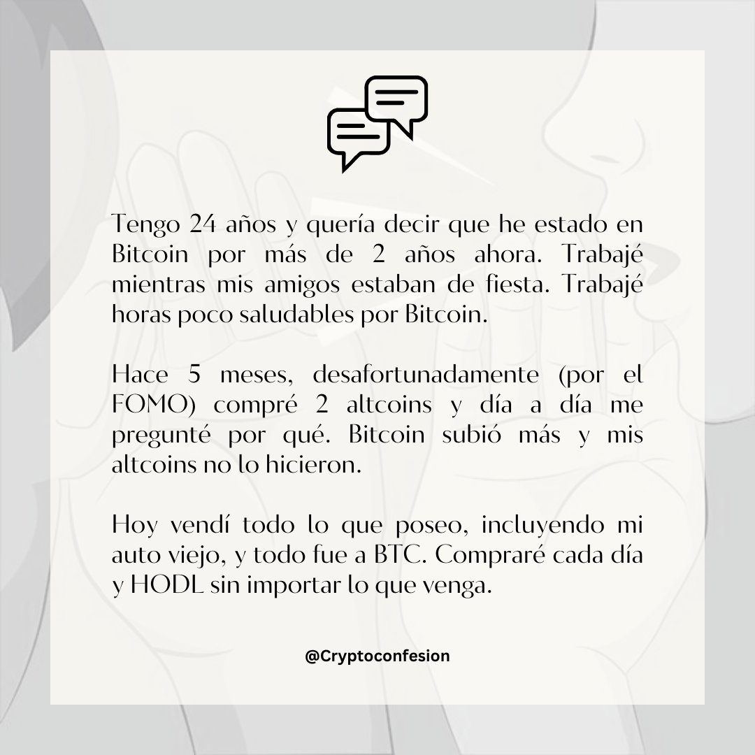 Cryptoconfesion's tweet photo. GM 🌄
Número 58 ✅

#crypto #memecoins #RoaringKitty #Gamestop  $MOTHER $KITTY $GME $INJ #Robinhood #Cardano $ADA #Mastercard #Coinbase #confessions https://t.co/17ENnem93d
