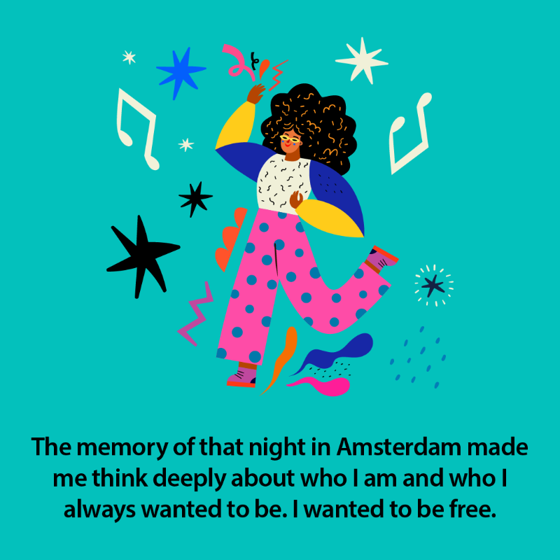 BrightRockZA's tweet photo. After an unforgettable night in Amsterdam, Change Agent, Nonkululeko Britton, began to  question who she is and who she’s always wanted to be. She shares how that fond memory encouraged her to let go and be truly free within herself.

#LoveChange