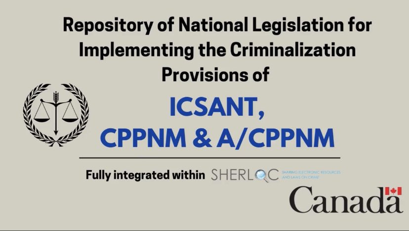 LorenzoSobrado's tweet photo. At #UNSC CTC Open Briefing on “The criminalization of terrorist offences and strengthening of #IntCoop in bringing terrorists to justice”, @UNODCNewYork highlighted our Repository of Crim. Provisions of #ICSANT, #CPPNM & #ACPPNM, funded by 🇨🇦 https://t.co/kv4mh0c8K9
#UNODC_CBRN https://t.co/SbZwDrP2Hm