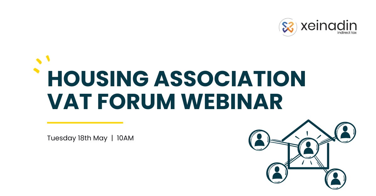 Join us on Tuesday the 18th of June at 10am for our Housing Association VAT Forum Webinar. 

This is a fantastic opportunity to hear from our experts, where we will cover issues of topical interest and reflect areas of #VAT within the #HousingAssociation sector.