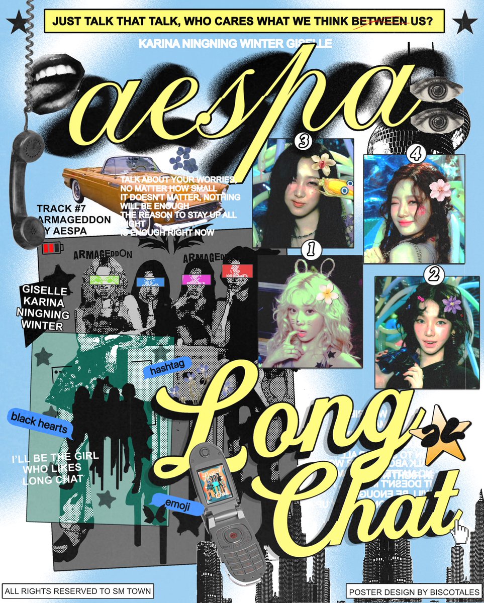 BISCOTALES's tweet image. AESPA ; long chat… (#♥️)