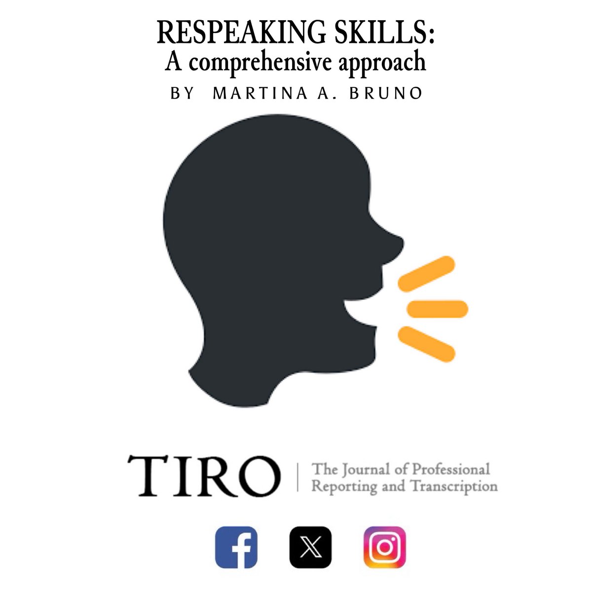 JournalTiro's tweet photo. Have you ever wondered how respeaking, sometimes known as voice writing, is done? If so, then you will want to read this by Martina Bruno, a professional respeaker and conference interpreter. Itโs not as easy as it sounds; quite literally!
https://t.co/T5ZuV8eiXN
#respeaking https://t.co/dsBguPW1HI