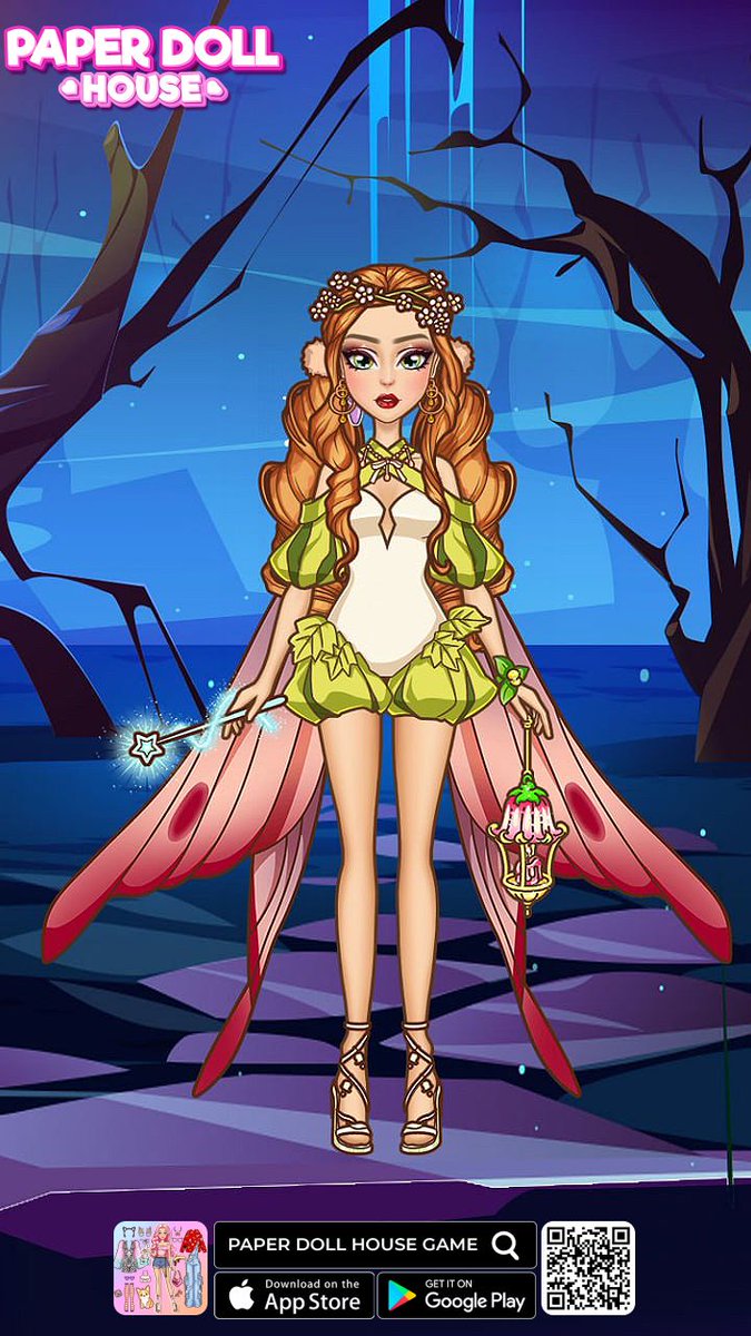 PAPER DOLL HOUSE: MY PRINCESS Play now: https://t.co/nmr5i49bLo When you  find where the fairy bushes come from, you will find a beautiful fairy  dancing on the young grass. Try our new Fairy