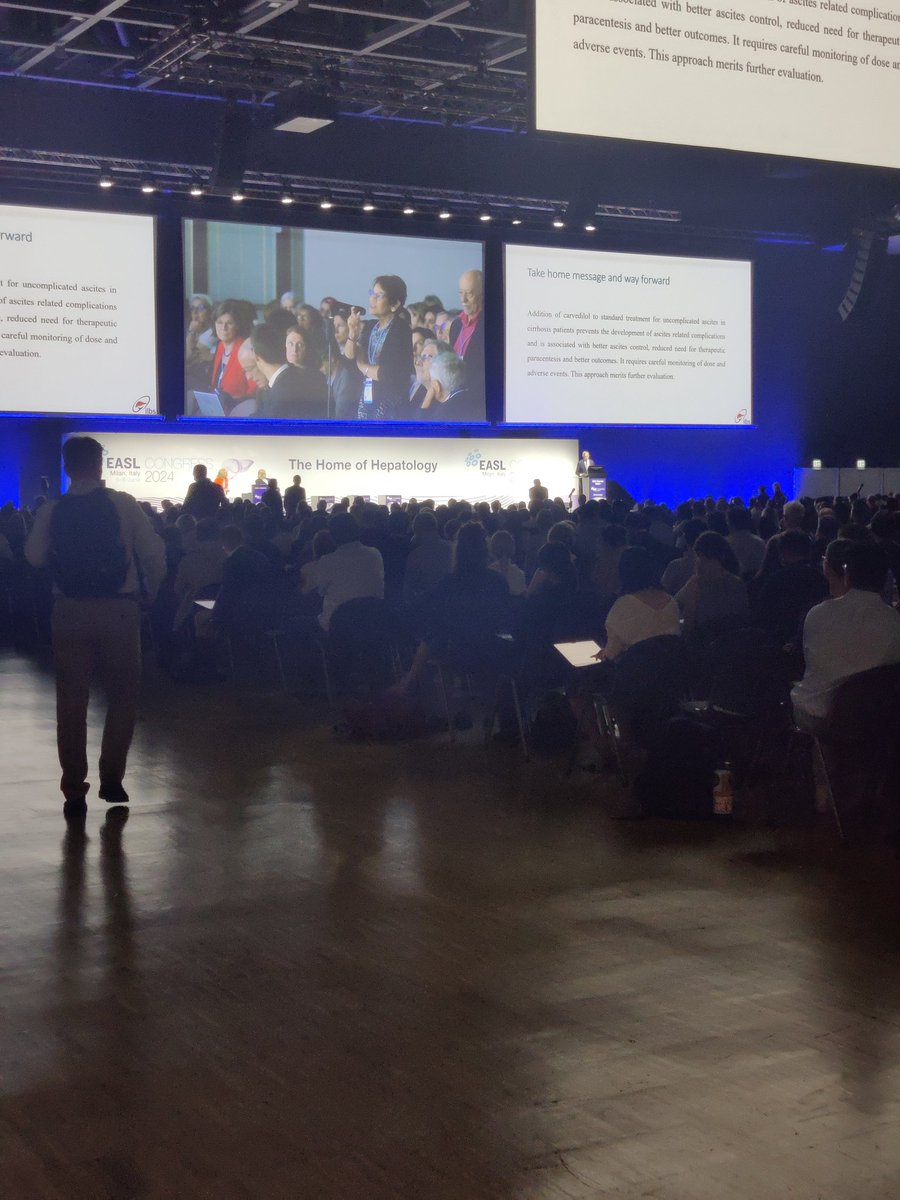 Audrey Dillon (@audsies) on Twitter photo What I love about #EASLCongress - main session on Carvedilol and all the giants are lining up at the microphone with the sharpest questions... <a href="/ggarciatsao/">Guadalupe GarciaTsao</a> and Jaime Bosch! What I love about #EASLCongress - main session on Carvedilol and all the giants are lining up at the microphone with the sharpest questions... <a href="/ggarciatsao/">Guadalupe GarciaTsao</a> and Jaime Bosch!