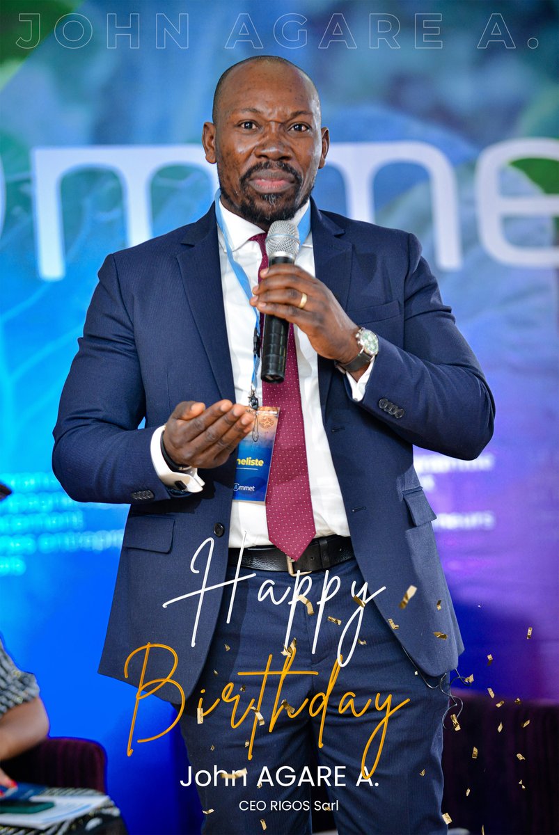 Happy Birthday to <a href="/agare_john/">John Agare</a>, CEO <a href="/rigos_rdc/">Rigos-rdc</a>