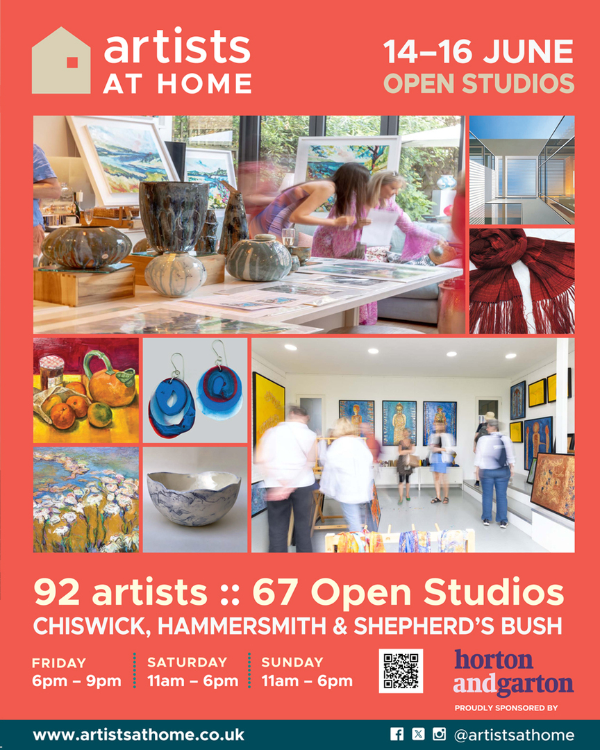 One week to go! 92 artists across 67 open studios. 
14th – 16th June 2024.
Visit our website to select your favourites and plan your route with our online map. Everyone welcome, No need to book. 

Visit our website to view all our talented artists. Link … instagr.am/p/C76PMciNYoj/