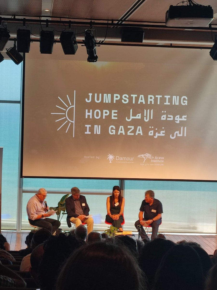 Now at our event an Expert panel on the Environmental and Humanitarian crisis in Gaza: Dr. <a href="/ShiraEfron/">Shira Efron</a> , Prof. <a href="/BernardAmadei/">Bernard Amadei</a> ,  Dr. Eilon Adar, facilitated by Dr. Clive Lipchin