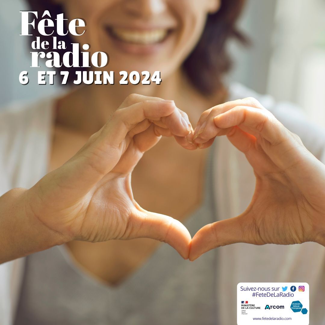 Merci à tous les passionnés de la radio pour cette belle fête, rendez-vous l'année prochaine les 5 et 6 juin 2025 ! #FêteDeLaRadio #Merci.