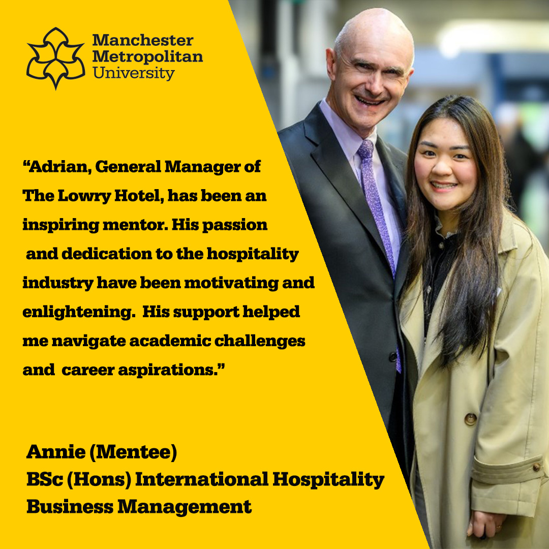 Manchester Metropolitan Alumni and Supporters (@manmetalumni) on Twitter photo Meet Adrian and Annie. Adrian supports Annie as a mentor on the International MHA mentoring programme here at <a href="/ManMetUni/">Manchester Metropolitan Uni</a>.
If you are interested in supporting a Manchester Met student as a mentor, please register your interest here: ow.ly/pLVy50S6wvj
#VolunteersWeek Meet Adrian and Annie. Adrian supports Annie as a mentor on the International MHA mentoring programme here at <a href="/ManMetUni/">Manchester Metropolitan Uni</a>.
If you are interested in supporting a Manchester Met student as a mentor, please register your interest here: ow.ly/pLVy50S6wvj
#VolunteersWeek