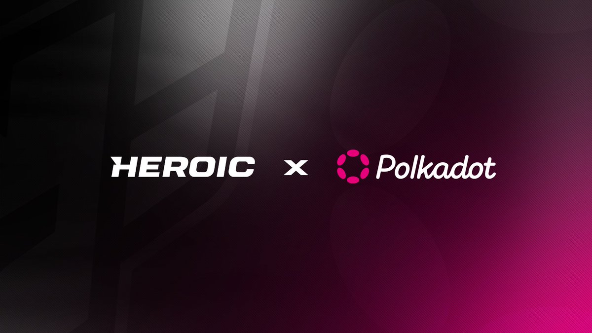 heroicgg's tweet image. HEROIC is incredibly excited to partner with @Polkadot, more news to come soon! 👀