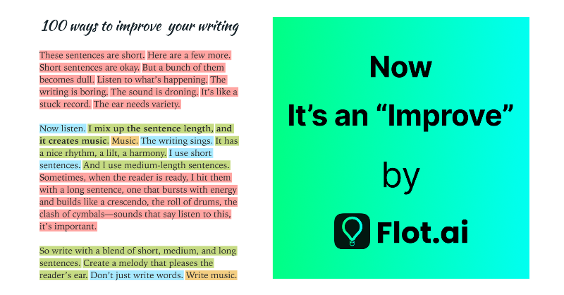 JasonCSJason's tweet photo. This is one of the best new AI for multi-language work.

Select any sentence from anywhere, Ask AI to “Improve it”, and get a better version in seconds.

Different from ChatGPT, Jasper or Copy AI.

It's designed for Multi-language Professionals and Marketers.

➡️Try it for free.