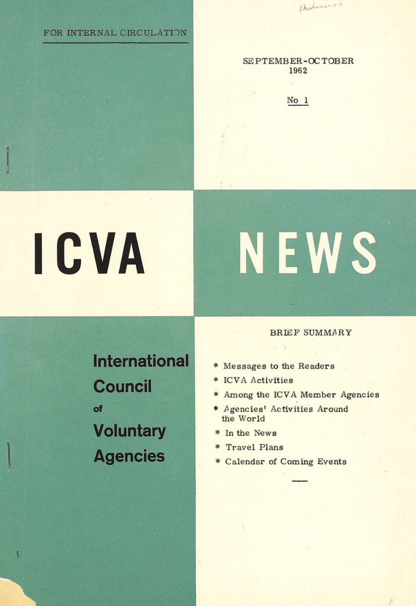 JMunn_ICVA's tweet photo. Join a legacy of humanitarians, diplomats, and UN staffers who have turned to the ICVA News Bulletin since 1962!
Stay informed and inspired by the stories and insights that shape our world. 🌍📜
#Humanitarians #GlobalImpact #ICVA #InformedAction
🔽 https://t.co/W7D44jCP7P https://t.co/voRiIS8eiX