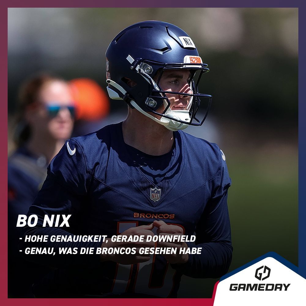 Gameday_de's tweet photo. Rookies werden in den Trainings Camps besonders unter die Lupe genommen! 🧐 Wie sie dabei abschneiden erfahrt ihr auf unserer Website! 📰 Den Link gibt's hier:

➡️ https://t.co/vs6DfiuQSz 

#Gameday #Everydayisgameday #NFL https://t.co/MSFPG9r6qa