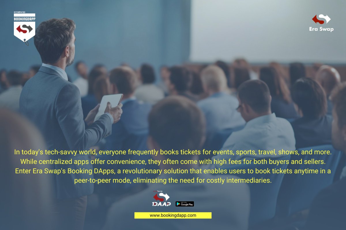 BetDeEx's tweet photo. In today's tech-savvy world, everyone frequently books tickets for events, sports, travel, shows, and more. While centralized apps offer convenience, they often come with high fees for both buyers and sellers. https://t.co/HCmFAKORp8

#BookingDApp https://t.co/olX0JoQOzL