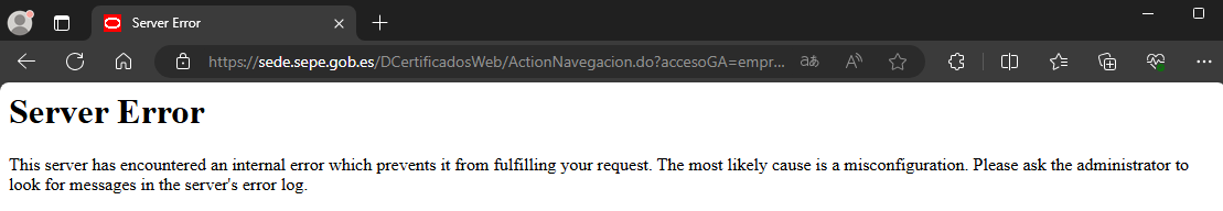 InLineSistemas's tweet photo. @empleo_SEPE  sin posibilidad de gestionar contratos y certificados toda la mañana. No hay teléfono de contacto para poder preguntar por la incidencia. Cada día lo hacéis mejor, y nosotros pagando impuestos. Bravo, bravísimo. https://t.co/VkCr7cX089