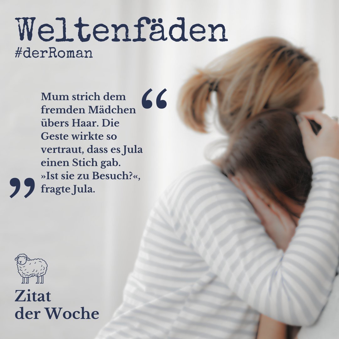 BirgitSusemihl's tweet photo. Nur noch wenige Tage bis "Weltenfäden"! #FictionFriday #ZitatderWoche #Weltenfäden #derRoman #Jugendfantasy #SneakPeek #BlickinsBuch #Jugendbuch #Fantasy #Schafroman #Schafe #Buch #Buchblogger #Debüt @novelarcbooks https://t.co/YKZXnNI1SU