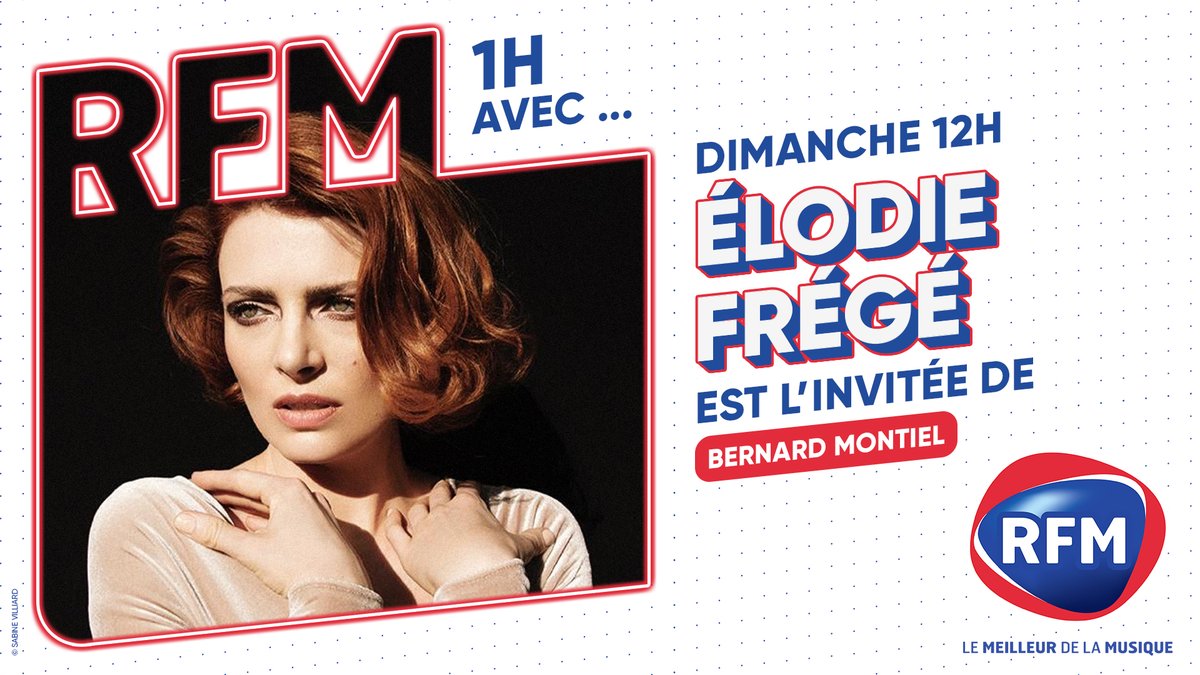 [#Interview] 🎙️ DIMANCHE, dès 12h, <a href="/bernard_montiel/">Bernard Montiel</a> passera #UneHeureAvec <a href="/elodiefrege/">Elodie Frégé</a> sur #RFM à l'occasion de sa participation à la 28e édition du Festival de la correspondance de Grignan du 2 au 6 juillet 2024 !✒️🩷 #RestezALécoute