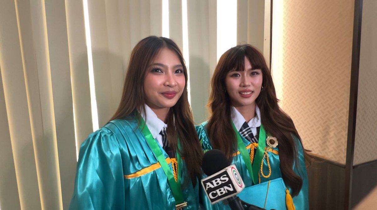 gudyves's tweet photo. from not knowing each other at all to starhunt academy, to bini and to graduating hand in hand together.

oh, macolet from day 1 hanggang dulo— so proud of the women u both turned out to be. 🥺❤️ https://t.co/Ekix5x2dFC