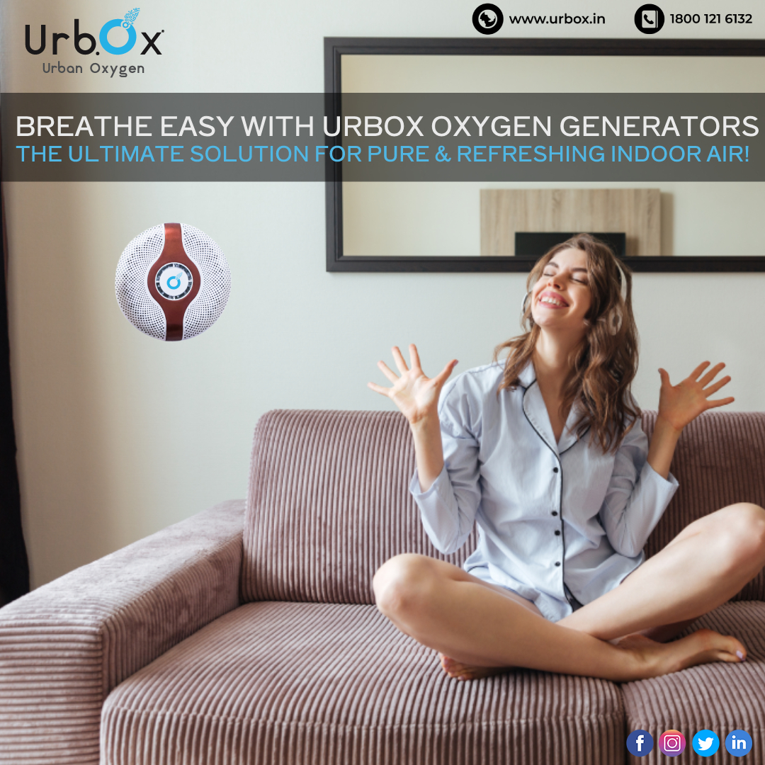 UrbOxIndia's tweet image. Boost your indoor air quality with UrbOx Oxygen Generators. Elevate oxygen levels, enhance your health, and create a vibrant living space. Perfect for homes and offices. Experience the difference today! 
#urbox #delhiairpollution #oxygengenerator #airpurifier #iso #cecertified