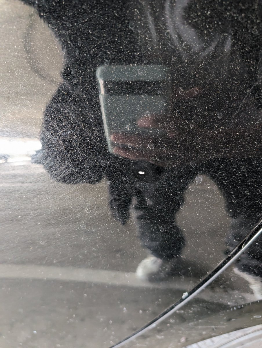 Barkston88's tweet photo. @goldcarcares is this really an acceptable state for a car to be given to a customer in? There's not a panel on this thing without damage! https://t.co/cS4ZUIlLFE