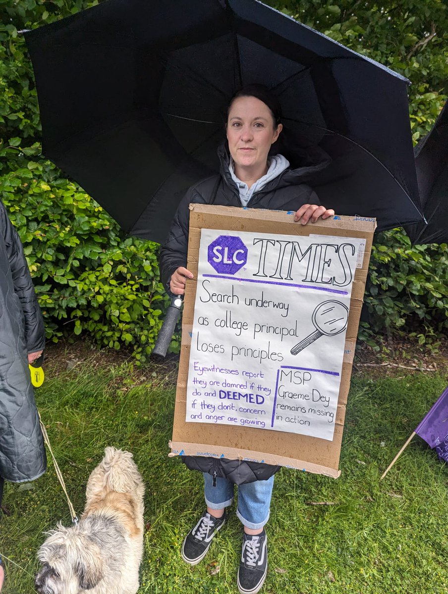 EISFela's tweet photo. EIS FELA Lecturers stood on picket lines this morning in the last day of action before a new round of strikes start next week.
Keep up the fight, solidarity with you all, and as our colleagues at SLC have put it; Deemed if we do, Damned if we dont!
#Deemedifwedo #FightingforFE https://t.co/uWCkIE7grf
