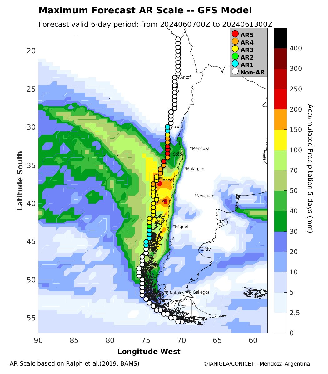 EdoWeatherman's tweet photo. Recordar ALERTA para mañana.

Este será un temporal no tan fuerte si lo comparamos con el de la próxima semana, pero aún así puede causar complicaciones.

Cuidado, tanto el temporal de mañana, como el del miércoles-jueve, estarán potenciados con un río atmosférico 4-5, categorías más altas y peligrosas de los RA,  es decir urge actuar con prevención porque habrá potenciales daños en la población.