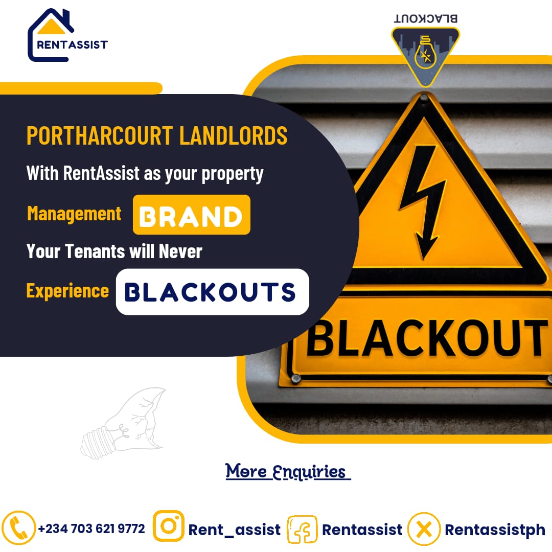 RentAssistPH's tweet photo. A blackout is a power loss that disrupts your regular activities and leaves your home without power.

But with RentAssist, your tenants will never have to face a blackout.

We ensure that your property is equipped with a reliable electricity supply.

#rentasssistph #opay https://t.co/D25rvJn3sD
