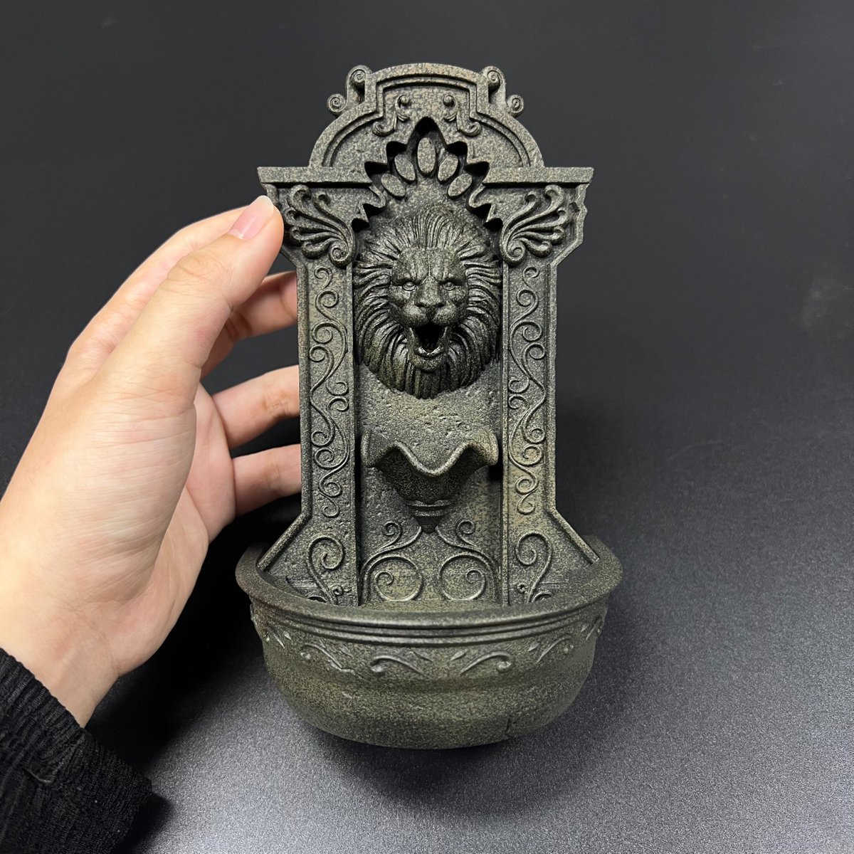 chitubox's tweet photo. Colored Version of the Lion's Courage Backflow Incense Burner
Printer: @Creality3dP #HalotMageS
Resin: @Kexcelled_3D
Slicer: #CHITUBOX Basic V2.1 (free)
Model Credit: @stlflix
#3dprinter #3d #3dprints #resinprinting #resinprinter #14Kprinter #creality #backflowburner #lion https://t.co/szwN8HH6Fm